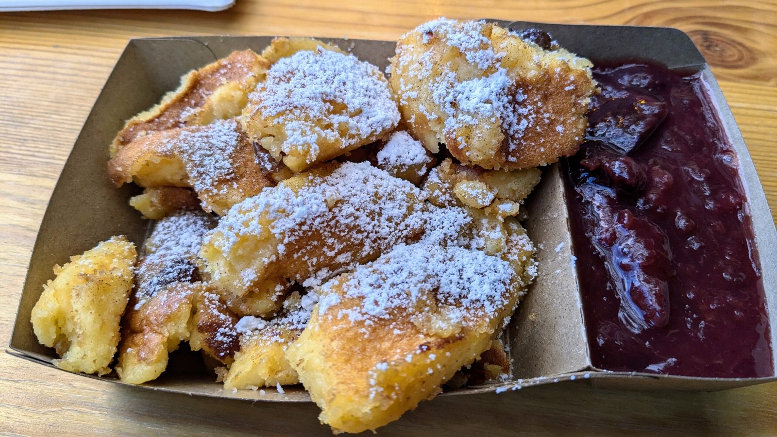 Kaiserschmarrn kaiserschmarrn with zwetschenroster