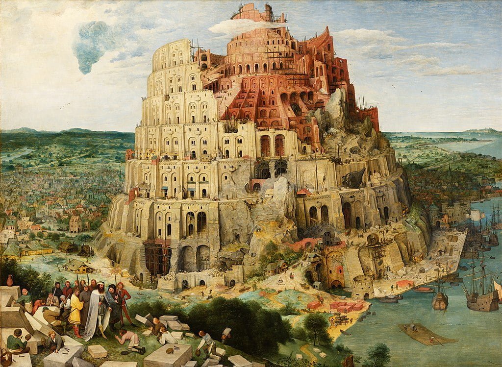 the tower of babel painting