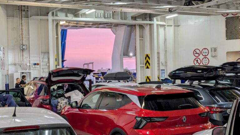 ferry travel from the UK for first timers