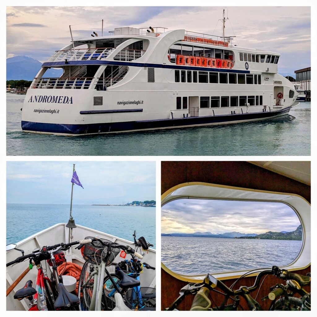 ferries on lake garda