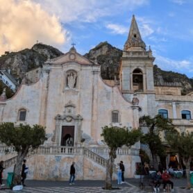 Piazza XI April in Taormina