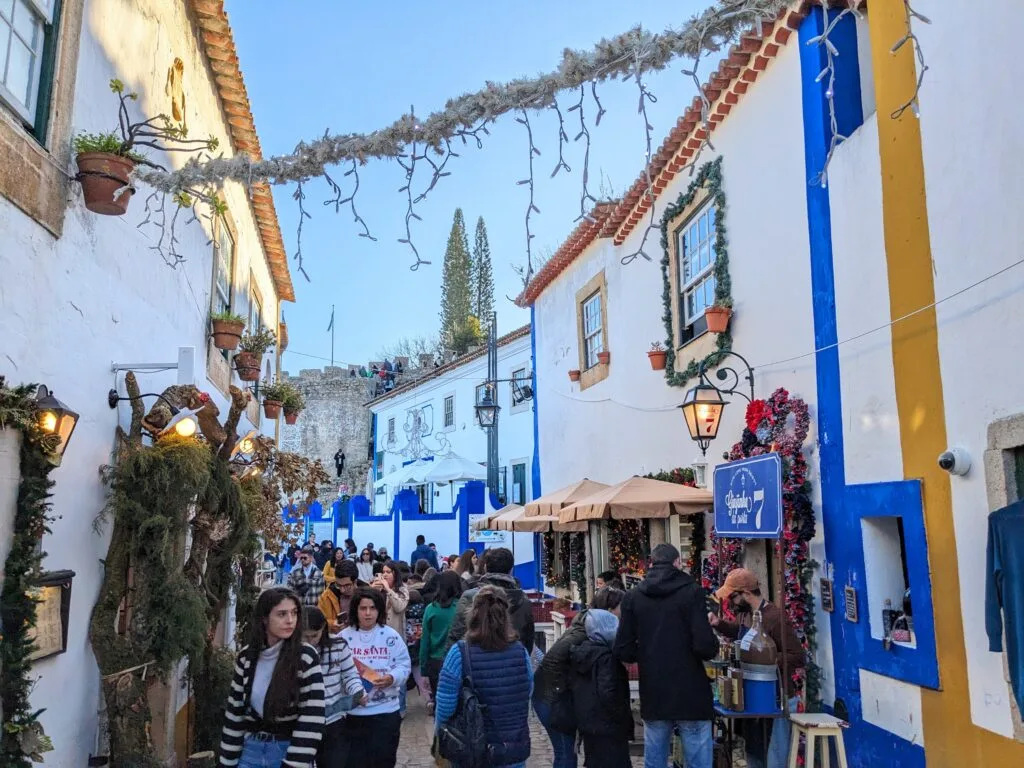 Obidos at christmas