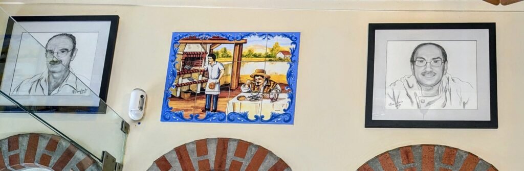 portraits of the chefs behind esquina de fe in lisbon