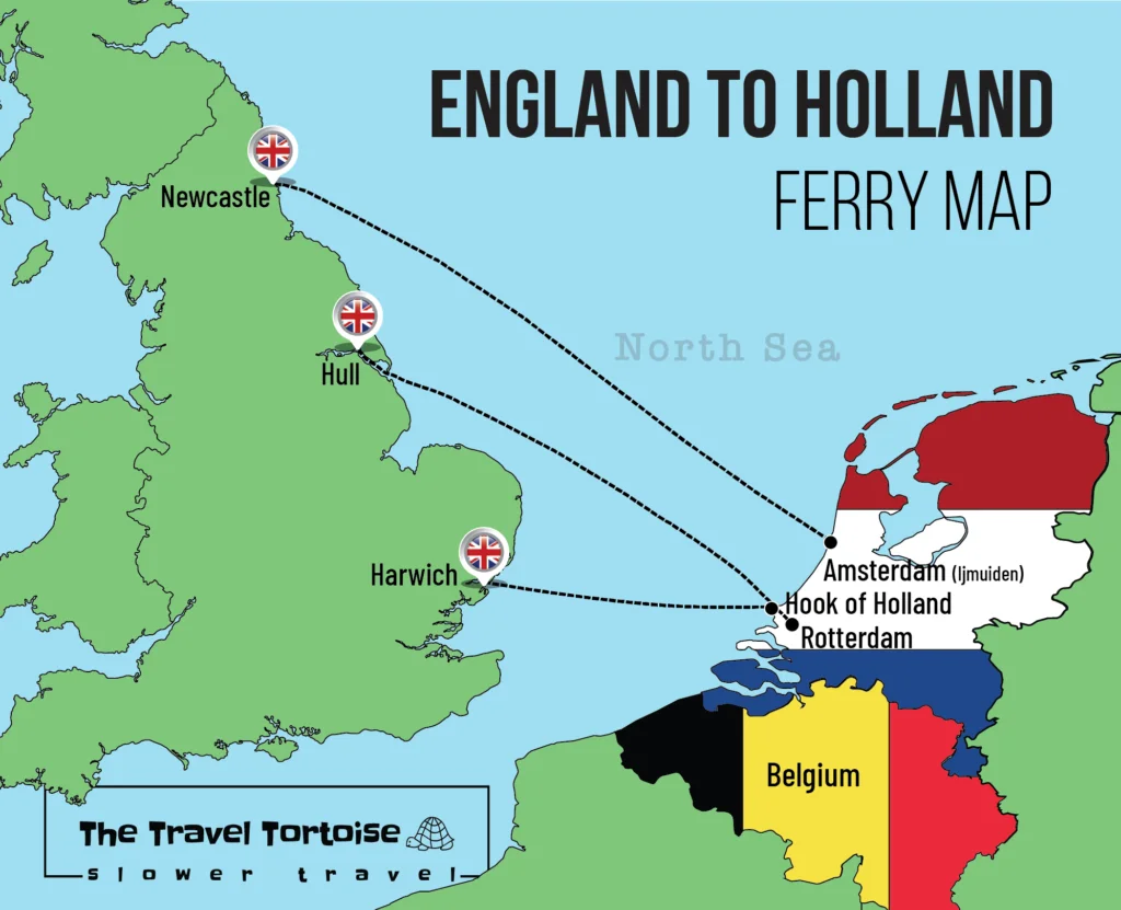 england to holland ferries