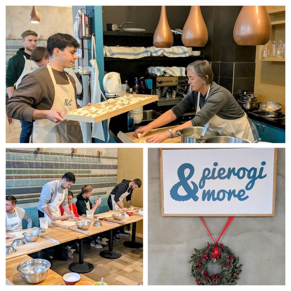 Pierogi cooking class in Warsaw