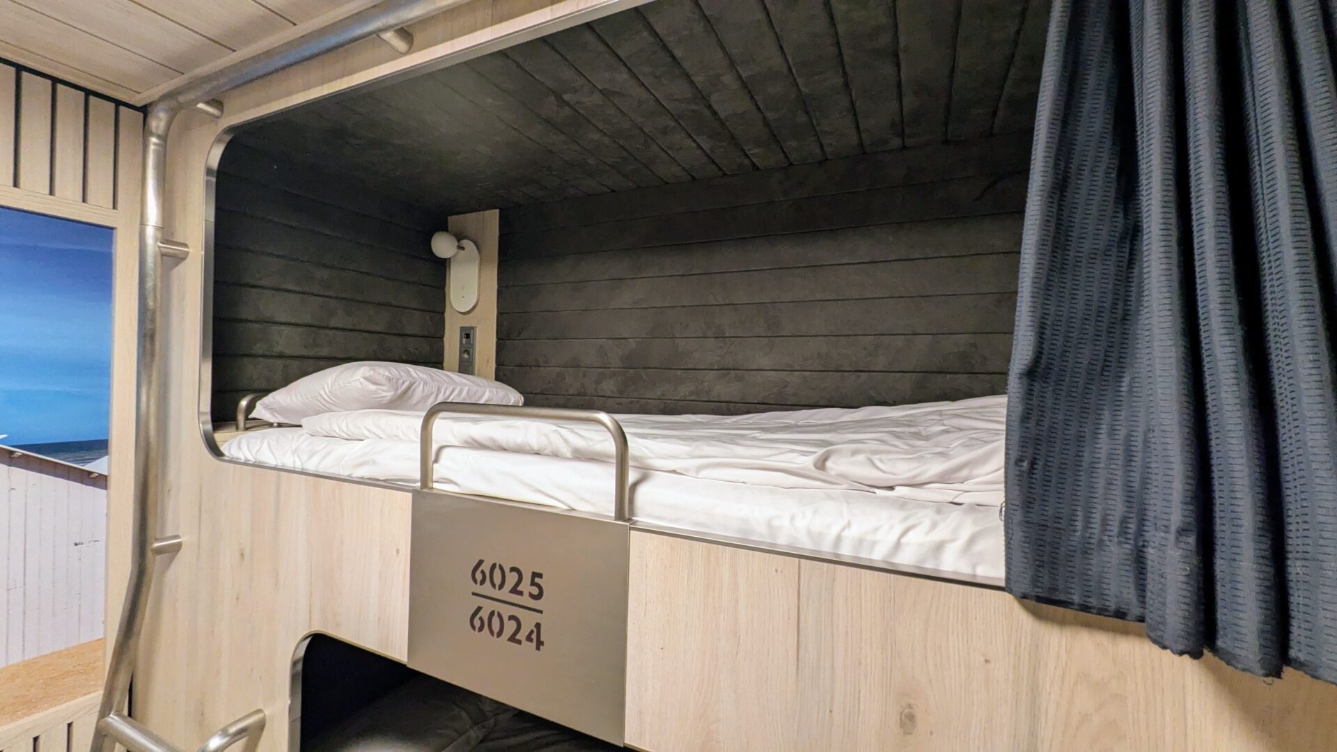 a bed in couchette plus on the portsmouth to caen ferry
